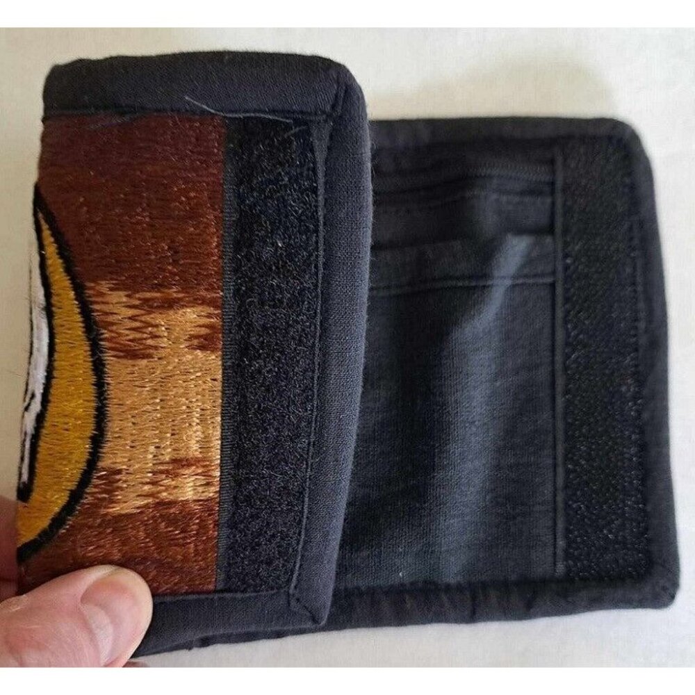 New Grateful Dead Skull Wallet Trifold Brown & Yellow Steal Your Face Licensed - Picture 5 of 5